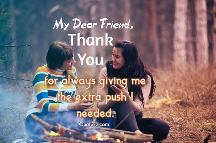 Thank You Messages For Friends